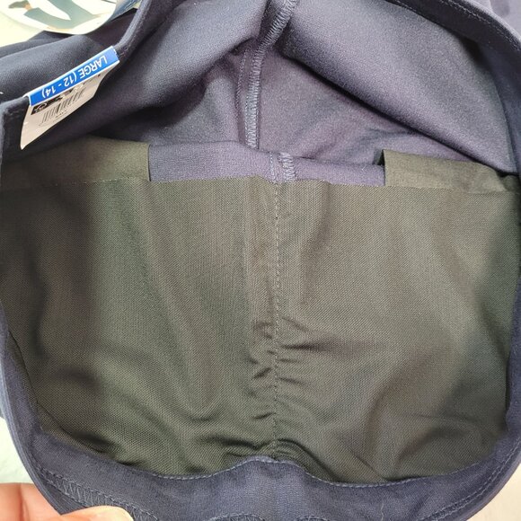 Gloria Vanderbilt Women Navy Cropped Ponte Pants With Tummy Control Panel Large - Picture 9 of 13